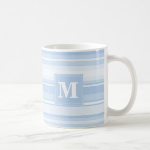 Taza De Café Bandas azules monográficas