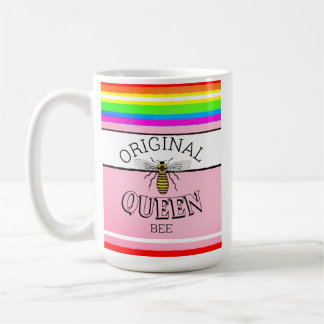 Taza De Café Bandas de abeja Reina original