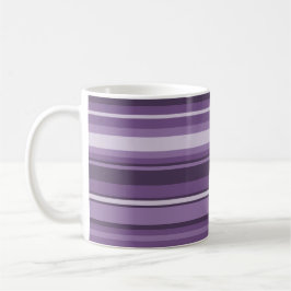 Taza De Café Bandas de lavanda