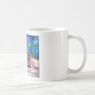 Taza De Café Bandas de Rock del Espacio Exterior Regalos y Cami