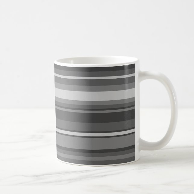 Taza De Café Bandas grises (Derecha)