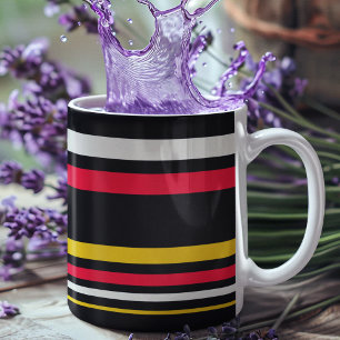 Taza De Café Bandas uniformes azules