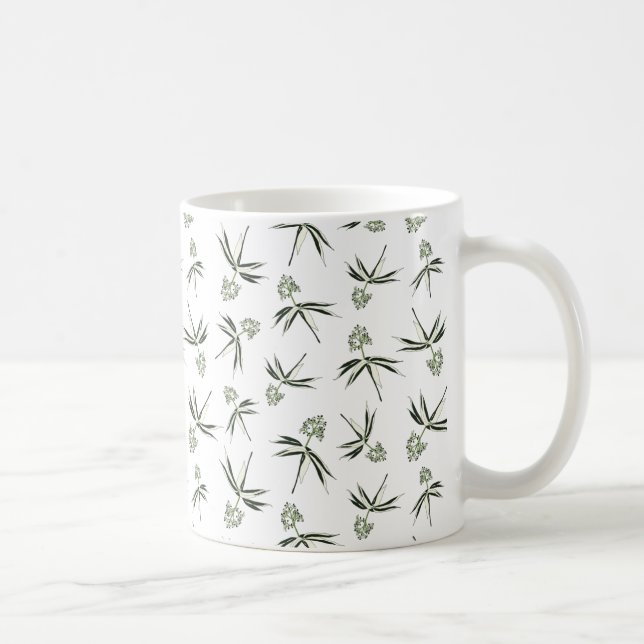 Taza De Café Bandas verdes en construcción - patrón sin fisuras (Derecha)