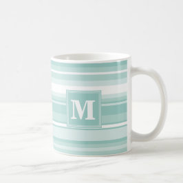 Taza De Café Bandas verdes monográficas