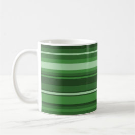 Taza De Café Bandas verdes monográficas