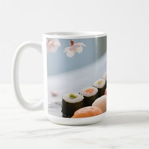Taza De Café Bandeja de Sushi Flor de Cerezo