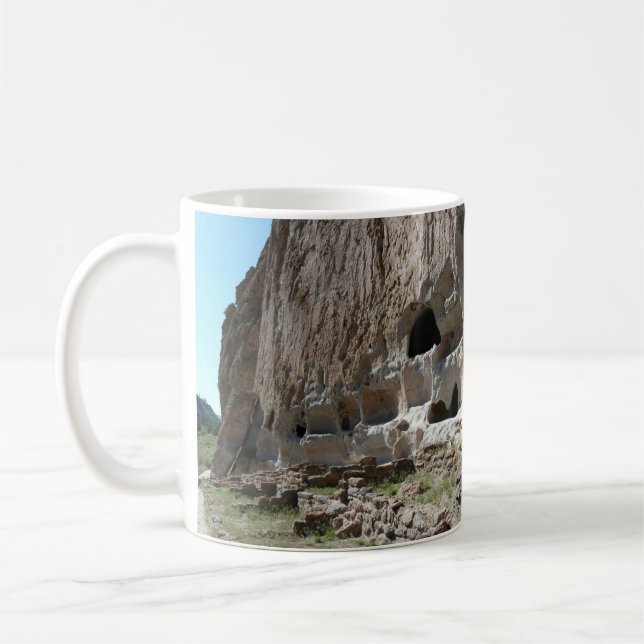 Taza De Café Bandelier National Monument Mug (Izquierda)