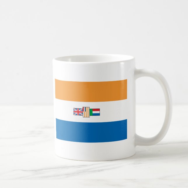 Taza De Café Bandera 1928 de Suráfrica (Derecha)