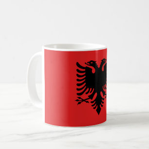 Taza De Café Bandera (albanesa) de Albania