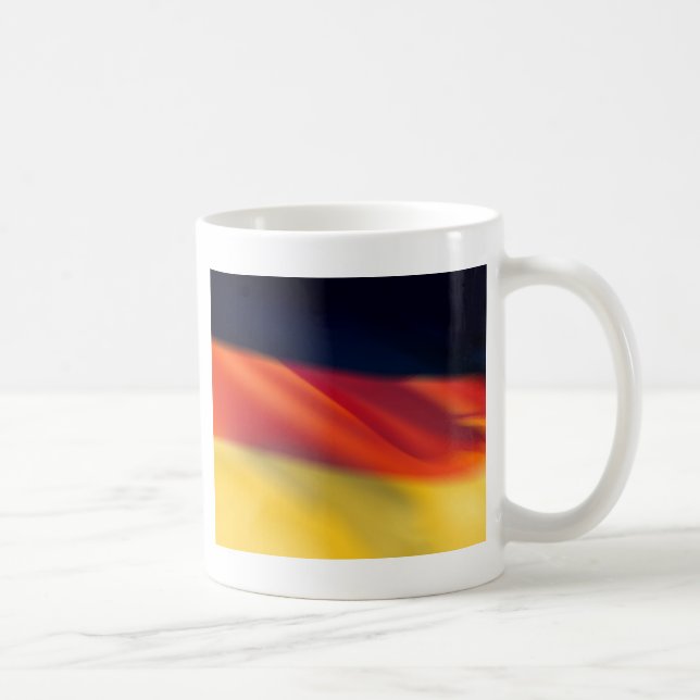 Taza De Café Bandera alemana (Derecha)