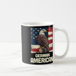 Taza De Café Bandera alemana americana patriota partido polític