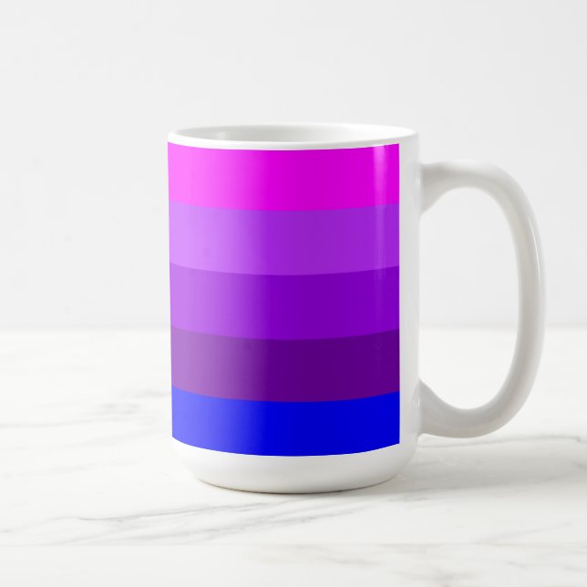 Taza De Café Bandera alternativa del orgullo transgénero (Derecha)