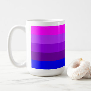 Taza De Café Bandera alternativa del orgullo transgénero