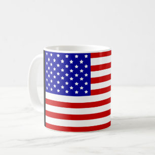 Taza De Café Bandera Americana