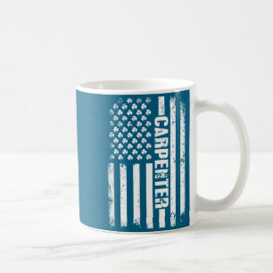 Taza De Café bandera americana carpintero día de san patricio t