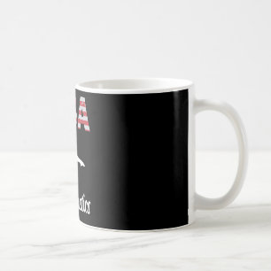 Taza De Café Bandera Americana Moto Gp Super Bike Día de la Ind