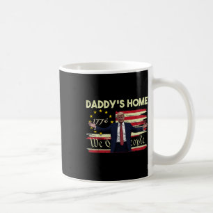 Taza De Café Bandera Americana Trump Daddy's Home We The People