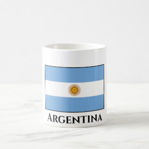 Taza De Café Bandera argentina