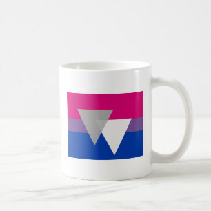 Taza De Café BANDERA BISexual ORIGINAL CON SÍMBOLO