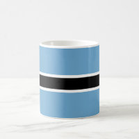 Bandera Botsuana (Botswana)