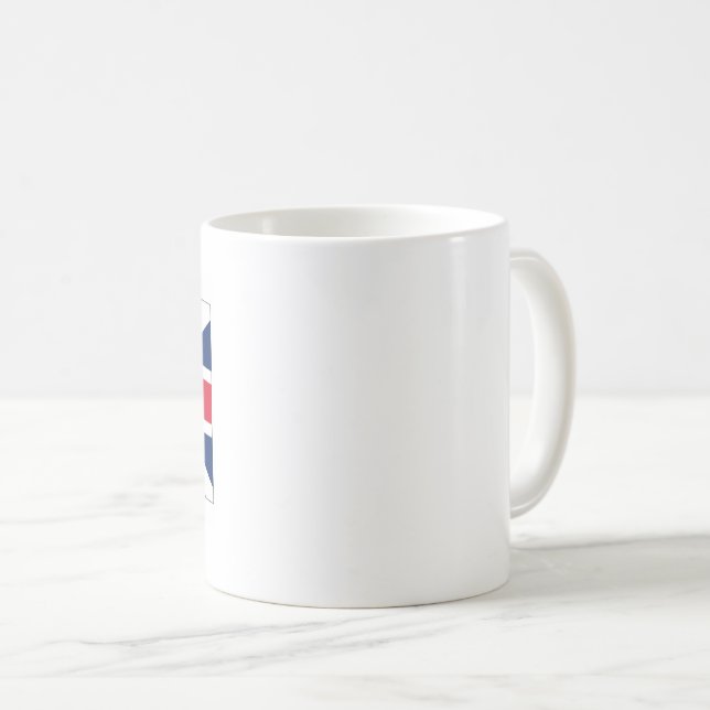 Taza De Café Bandera Británica: Dios salve el té del rey/tazón  (Anverso derecho)