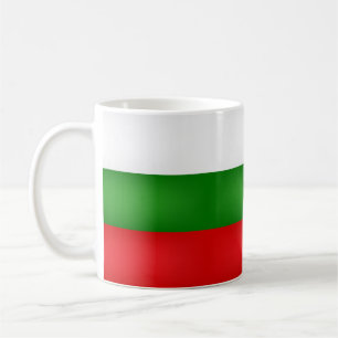 Taza De Café Bandera búlgara de Guay