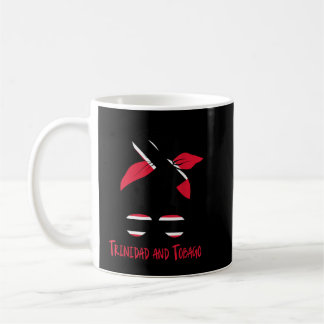 Taza De Café Bandera chica trinitense Chica de Trinidad y Tobag