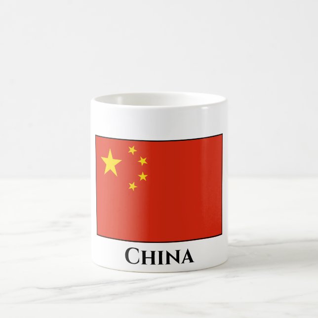 Taza De Café Bandera china (Centro)