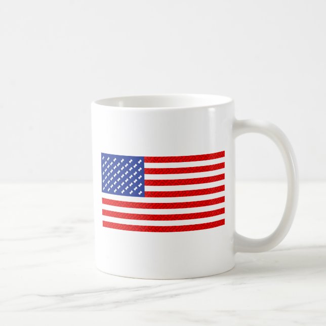 Taza De Café Bandera con huesos de perro (Derecha)