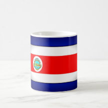 Bandera costarricense estilizada