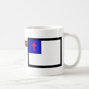 Taza De Café Bandera cristiana