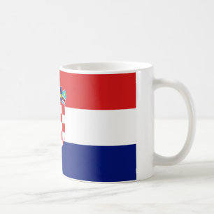 Taza De Café Bandera croata - Trobojnica