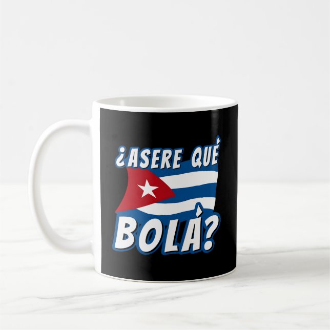 Taza De Café Bandera cubana de Cuba (Izquierda)