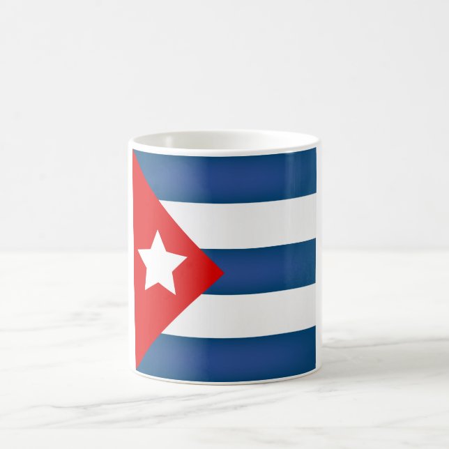 Taza De Café Bandera cubana de Guay (Centro)