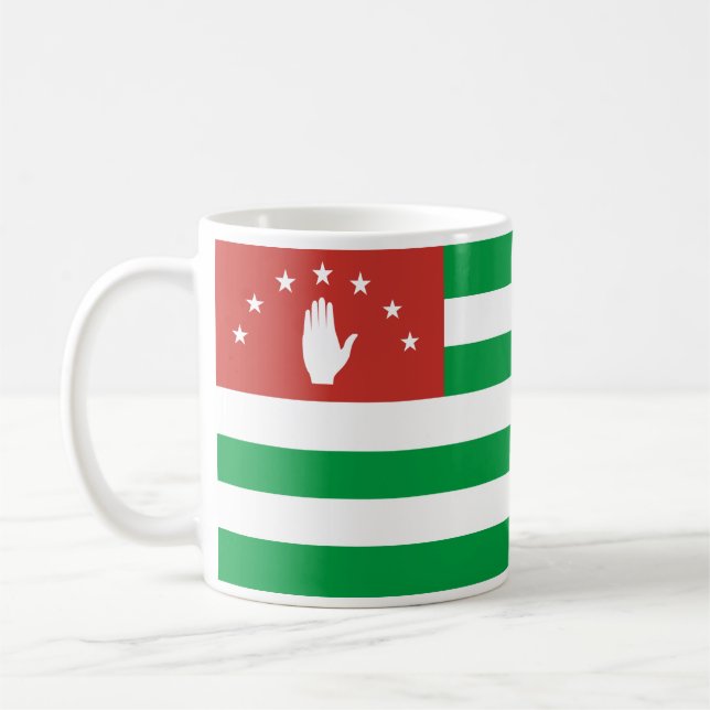 Taza De Café Bandera de Abjasia Patriótica (Izquierda)