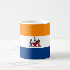 Taza De Café Bandera de Albany (Nueva York)