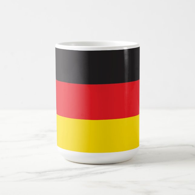 Taza De Café Bandera de Alemania (Centro)