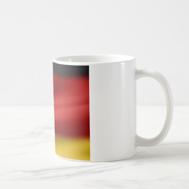Taza De Café Bandera de Alemania (Derecha)