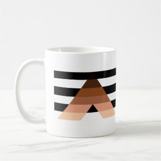 Taza De Café Bandera de aliado de BIPOC