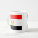 Taza De Café Bandera de alta calidad de Egipto (Anverso izquierdo)