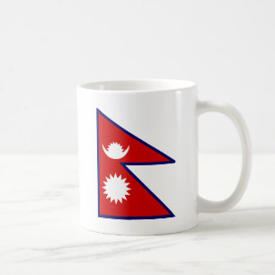 Taza De Café Bandera de alta calidad de Nepal
