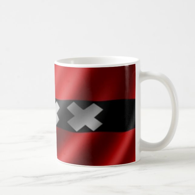 Taza De Café Bandera de Amsterdam (Derecha)