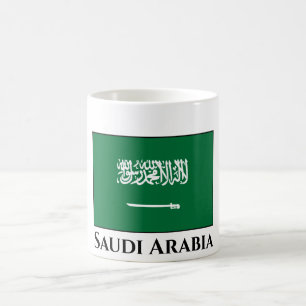 Taza De Café Bandera de Arabia Saudita