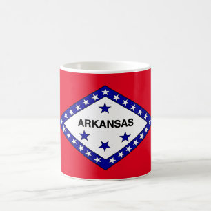 Taza De Café Bandera de Arkansas