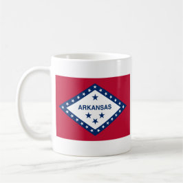 Taza De Café Bandera de Arkansas