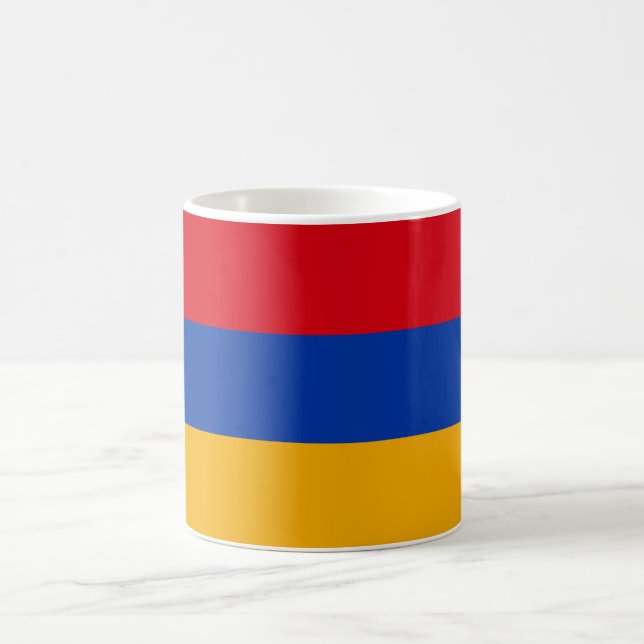 Taza De Café Bandera de Armenia (Centro)