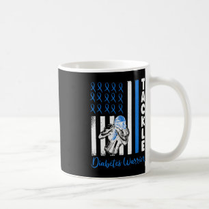 Taza De Café Bandera de ataque Estados Unidos Diabetes Azules D