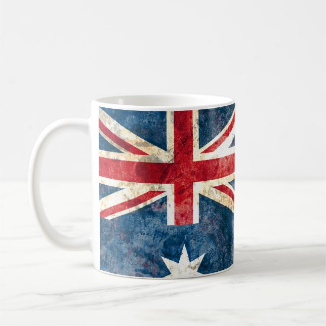 Taza De Café Bandera de Australia (Izquierda)