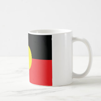 Taza De Café bandera de Australia del aborigini