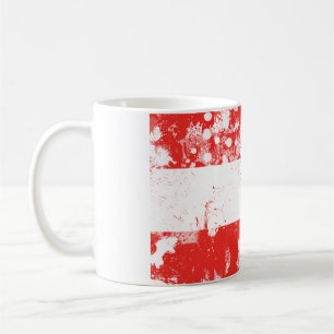 Taza De Café Bandera de Austria